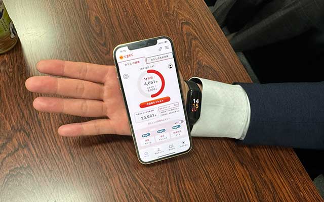 アプリで広げる健康の輪/水曜は階段チャレンジデー 健康行動を企業文化に▶▶▶SOMPOひまわり生命保険